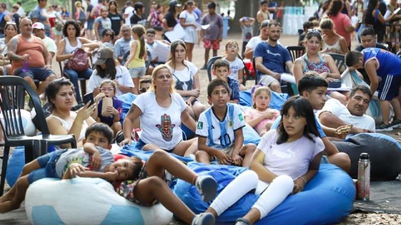 DESPEDIDA. Parque Pilar Campeones del Mundo vive su último fin de semana. .