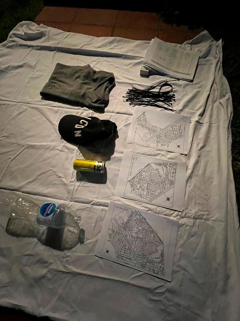 Hallazgo tras el allanamiento / Foto: Fuentes de la investigación
