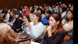 El Municipio realizó ayer un acto por el día de la No violencia de género..