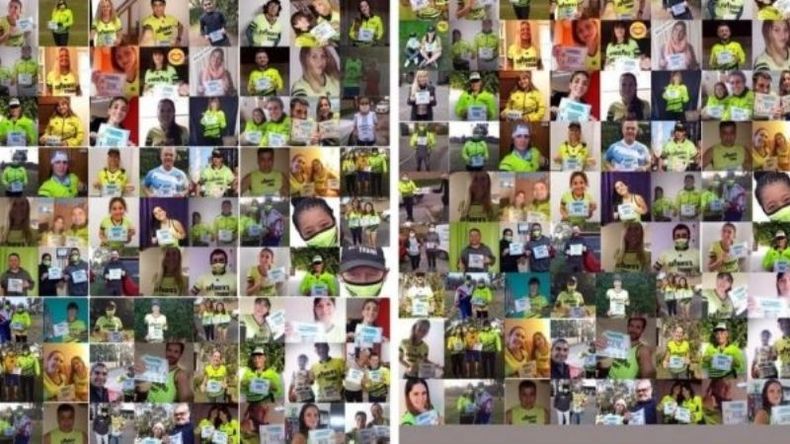 El año pasado, más de 300 atletas participaron de la edición virtual de la Carrera Maya..