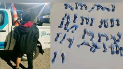 El detenido tiene 28 años y fue detenido con 43 dosis de cocaína para la venta.&nbsp;