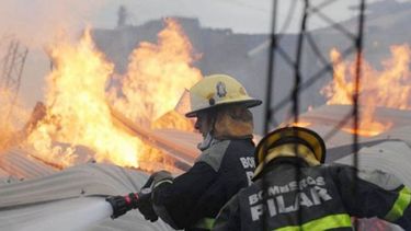 FUEGO. El encuentro incluirá un simulacro de incendio. .