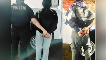 pareja detenida por circular en una moto robada