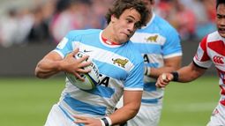 IMPARABLE. Mariano Romanini conquistó un try ante Japón..