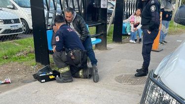 Tras el incidente, el menor resultó ileso.&nbsp;