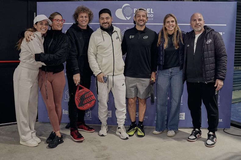 Varios famosos participaron del primer Pádel Solidario de la Casa Ronald, en Backyard Pilar.