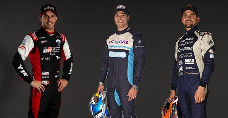 TRO Rossi Azar y Vzquez corrern en 2025 en el TC