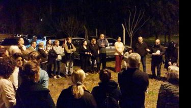 ASAMBLEA. Los vecinos debatieron mejoras para el barrio..