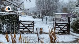 La Tormenta de Santa Rosa sorprendió con nieve a la provincia de San Luis