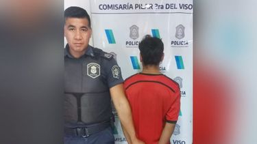 El detenido sustrajo 12 metros de cable de la empresa Tel Viso
