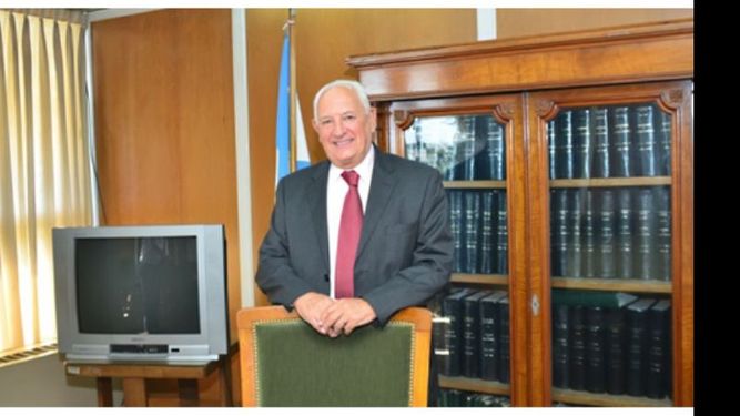 CONVOCANTE. El presidente del Tribunal de Cuentas, Eduardo Grinberg..
