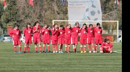 SUBCAMPEONAS. Las chicas de Los Gauchitos completaron una excelente actuación en la Copa BA..