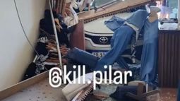 La conductora del auto dijo que se confundió de pedal y por ese motivo perdió el control del rodado. La conductora del auto dijo que se confundió de pedal y por ese motivo perdió el control del rodado.