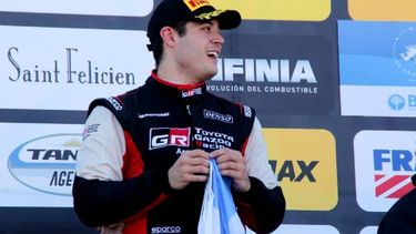 El campeón volvió al podio