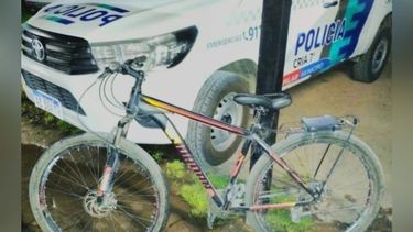 La bici robada fue recuperada poco después del hecho.&nbsp;