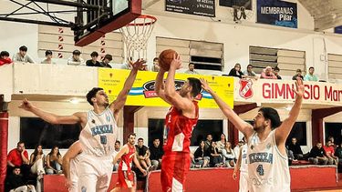 Juan Martín Ibarra fue la figura de Sportivo Pilar para suaperar a Ezeiza.