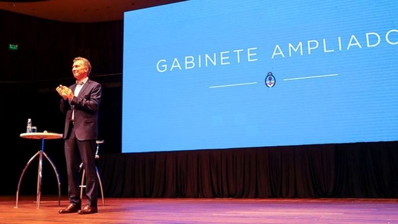 ESCENARIO. Macri describió un panorama optimista para el 2019..