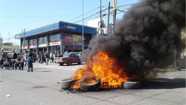 CORTE. La marcha fue parte de un plan de lucha nacional. .