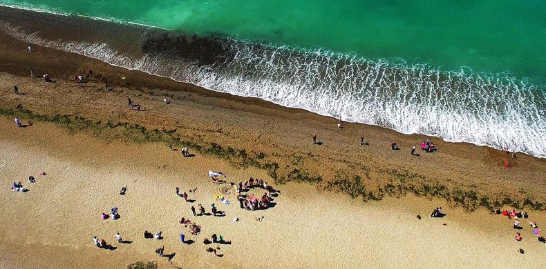 Playa Las Canteras fue elegida entre las cinco mejores de Sudamérica. (Daniel Feldman)..jpg