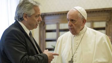 El Presidente fue recibido por el Papa en enero de 2020. El jueves repetirán el encuentro. .