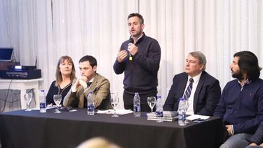 FORO. Achával cerró el encuentro con especialistas en seguridad..