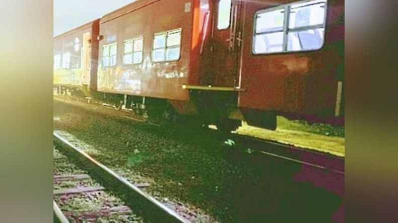 La víctima de 23 años se encuentra internada, fuera de peligro. Foto @juancaimpacto.