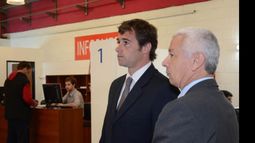 De Achával (izq.) junto a Aranzasti, de Licencias..