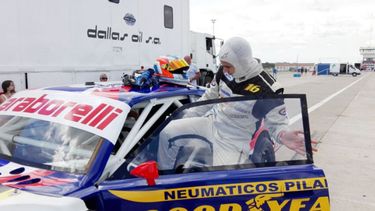 PRIMER CONTACTO. Vázquez se sube a la Dodge..