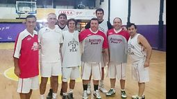 El equipo de +45 de Atlético..