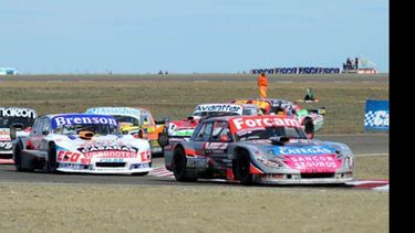 META. Con su Ford, Federico Lynn completó la final en Río Gallegos..