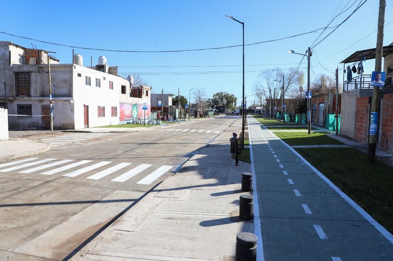 ASÍ QUEDÓ. La obra se realizó en tres tramos, sobre más de 3 mil metros de canal. &nbsp;