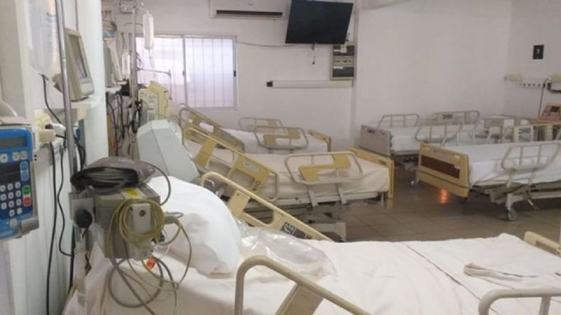 CAMAS VACÍAS. No hubo ingresos de pacientes con Covid en los últimos días al sistema público..