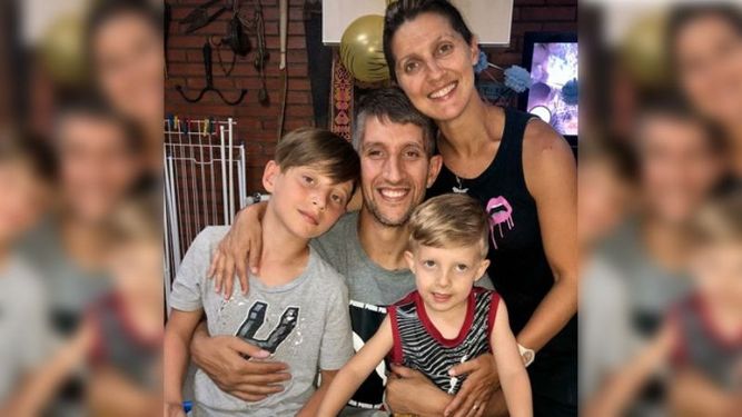 FAMILIA DE BÁSQUET. “Siempre funcionamos como un equipo”, destacó Melina..