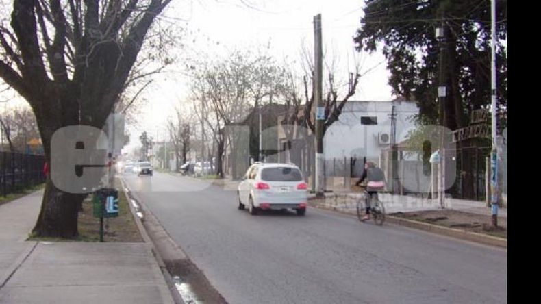 ZONA LIBRE. La calle Uruguay, lugar de peleas y destrozos..