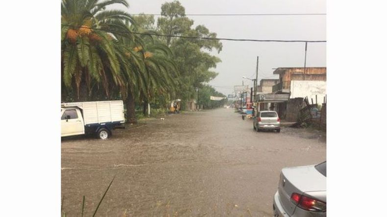 AVENIDA DE MAYO. Así se veía la calle de Derqui..