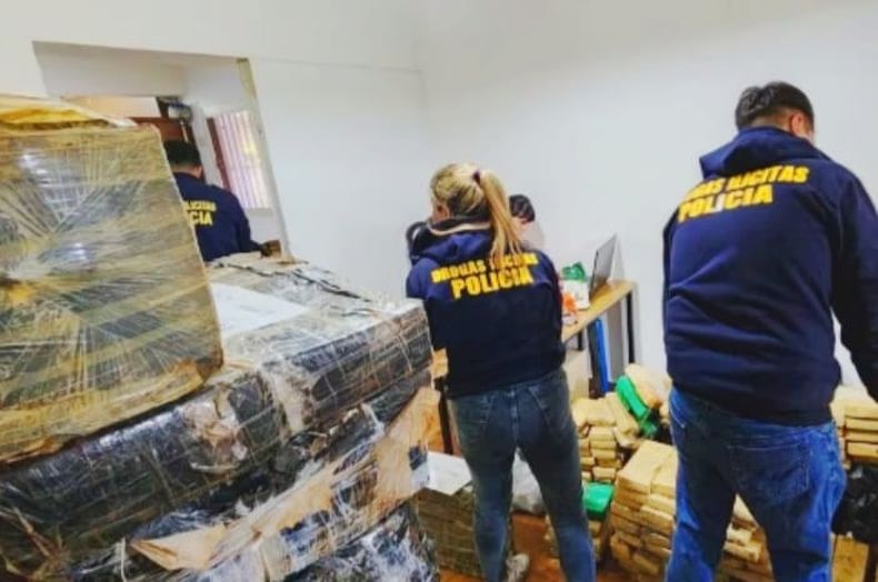 La droga secuestrada provenía desde Misiones con destino a la Provincia de Buenos Aires.&nbsp;