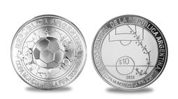 El BCRA lanzó una moneda conmemorativa del Mundial 2026