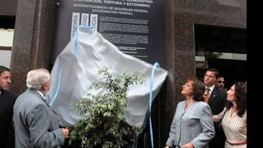 La ex Dirección de Coordinación Federal es hoy un lugar para la memoria..