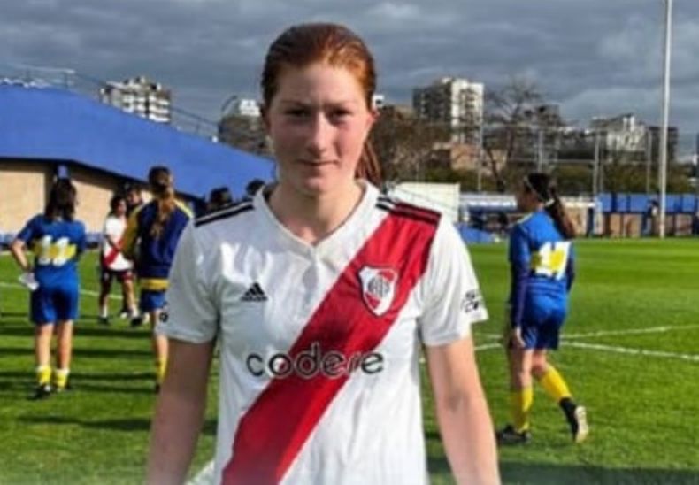 Annika marcó un doblete ante Boca.