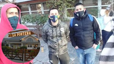 Trabajadores de La Porteña buscan respuestas en la sucursal San Isidro..