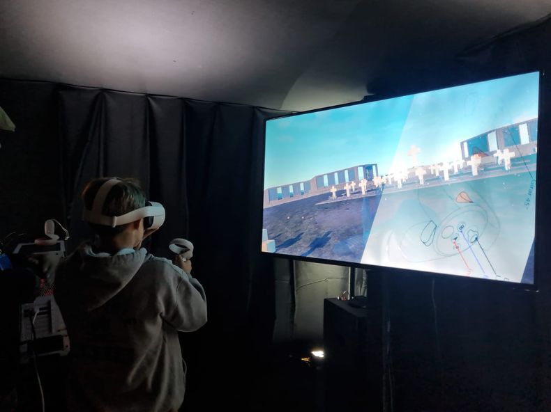 REALIDAD VIRTUAL. Un espacio acondicionado para 