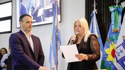 Sí, Juro. Santiago Laurent asumió su banca en el Concejo Deliberante. Pero volverá al ejecutivo.