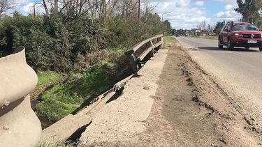 TRÁNSITO. Entre Guido y Derqui, la ruta 8 tiene su tramo en peor estado..