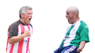 Roberto Murguía, de Libertad. Cristian López, de Villa Astolfi..
