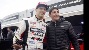 COMO SIEMPRE. Rossi llega como puntero a la definición por 4ª vez..