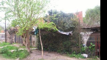 Según los vecinos, en este lugar suelen juntarse los jóvenes..