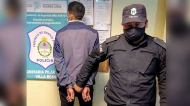 DETENIDO. Cayó luego de un allanamiento en barrio Boggio..