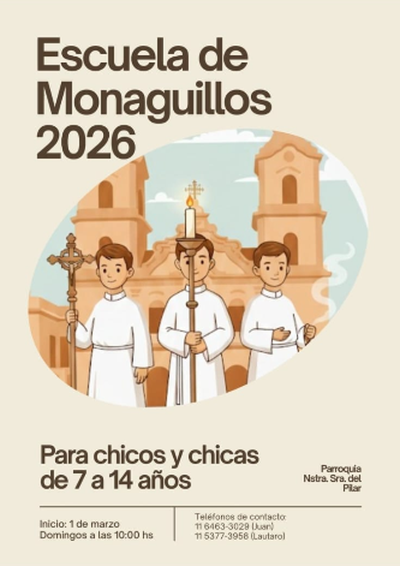monaguillos
