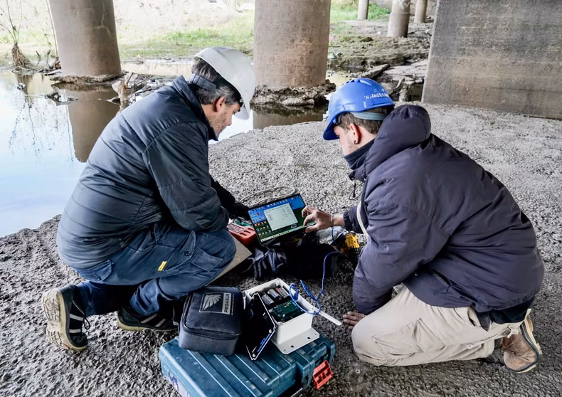 MONITOREO. El sistema se utiliza en el Río Luján y en arroyos como el Pinazo.&nbsp;