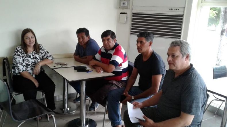 Los gremialistas se mostraron conformes con el acuerdo..